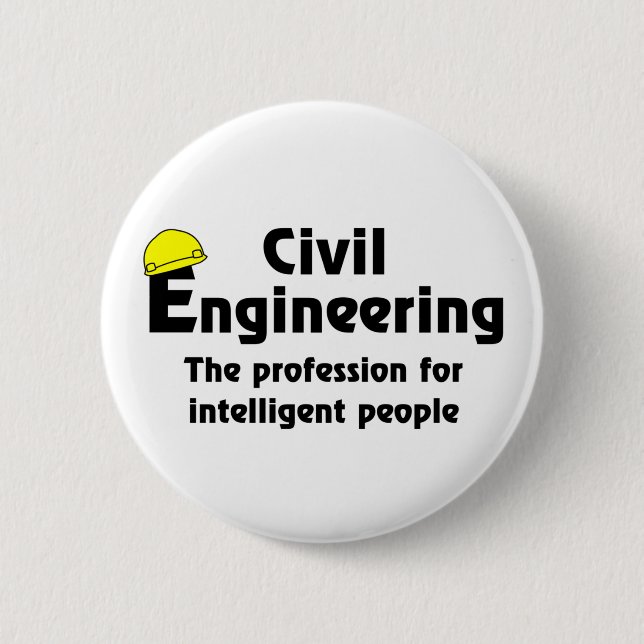 Smart Civil Engineer Button (Front)