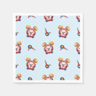 Smart Clock Collection - Blue Napkins