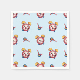 Smart Clock Collection - Blue Napkins
