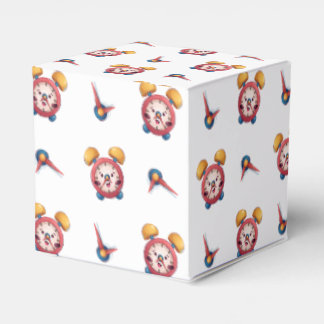Smart Clock Collection - White Favor Boxes