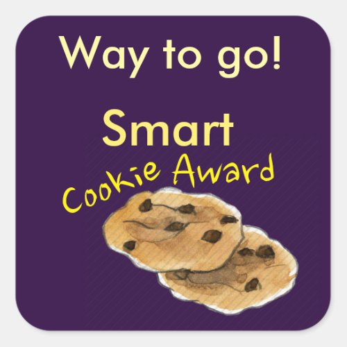 Smart Cookie Award Student Incentive Stickers