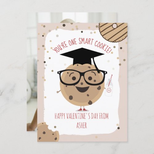 Smart Cookie Classroom Valentine Photo Postcard