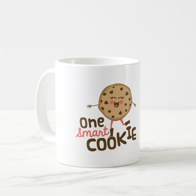 Smart Cookie Coffee Mug (Front Left)