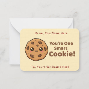 Smart Cookie Cute Classroom Valentine Card