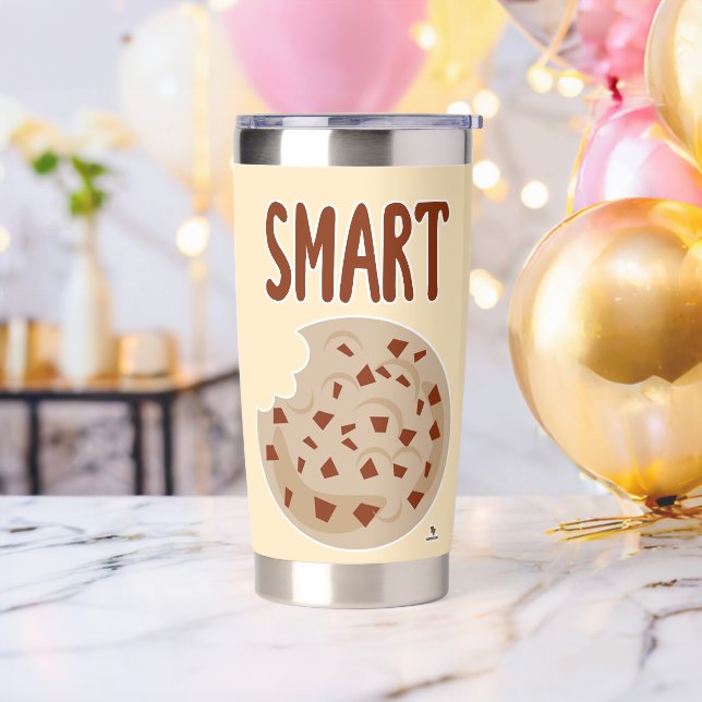 Smart Cookie Cute Happy Dessert Time Design Insulated Tumbler (Bachelor Party)