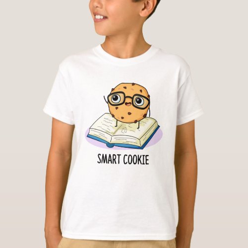 Smart Cookie Funny Chocolate Chip Cookie Pun T_Shirt