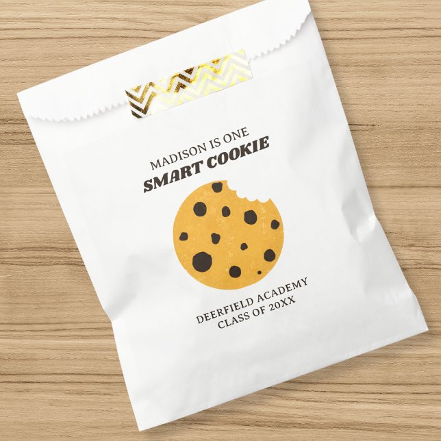 Smart Cookie Graduation Custom Name Favor Bag (Creator Uploaded)
