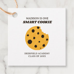 Smart Cookie Graduation Custom Name Favor Tags