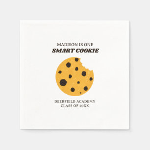 Smart Cookie Graduation Custom Name Napkins