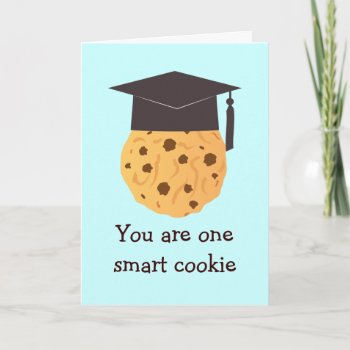 Smart Cookie Graduation Greeting Card by adams_apple at Zazzle