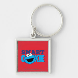 Smart Cookie Monster Keychain