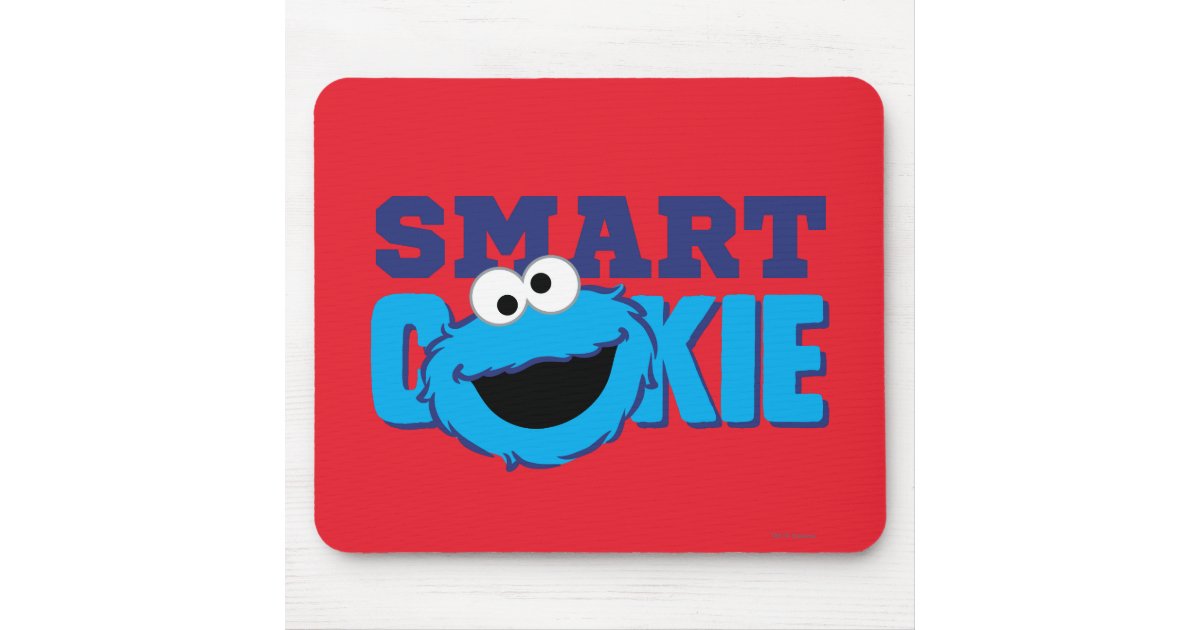 Smart Cookie Monster Mouse Pad | Zazzle