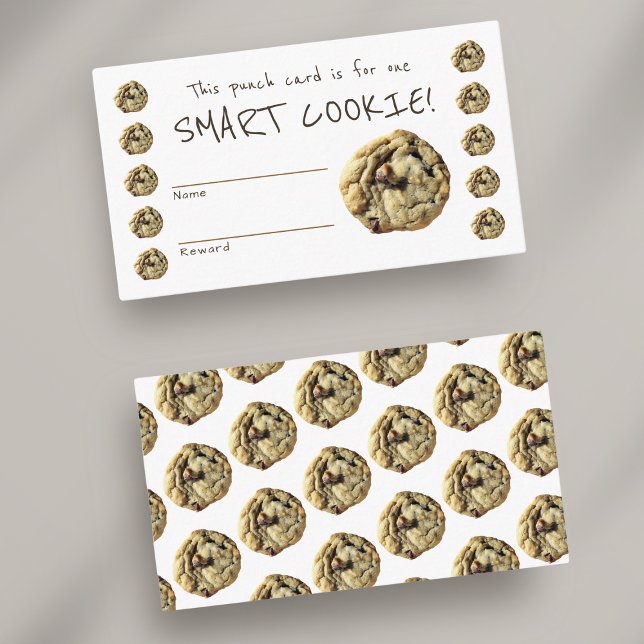 Smart Cookie Teacher Behavior Reward Punch Card (Creator Uploaded)