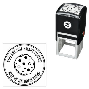 Smart Cookie Teacher Motivational Self-inking Stamp