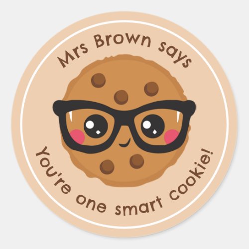 Smart Cookie Teacher Personalized Reward Stickers
