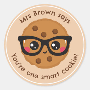 Smart Cookie Teacher Personalized Reward Stickers