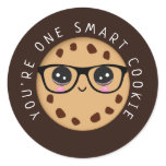 Smart Cookie Teacher Student Reward Classic Round Sticker