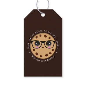 Smart Cookie Teacher Thank You Gift Appreciation  Gift Tags