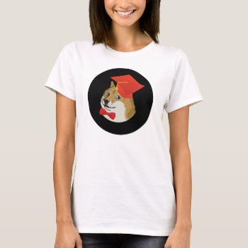 Smart Doge Dogecoin Tee by CosmicDogecoin at Zazzle