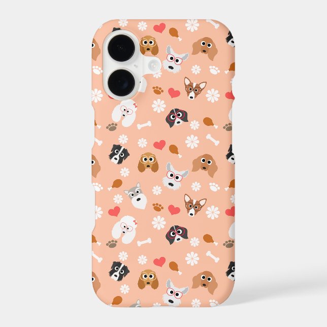 Smart Dogs Iphone Case (Back)