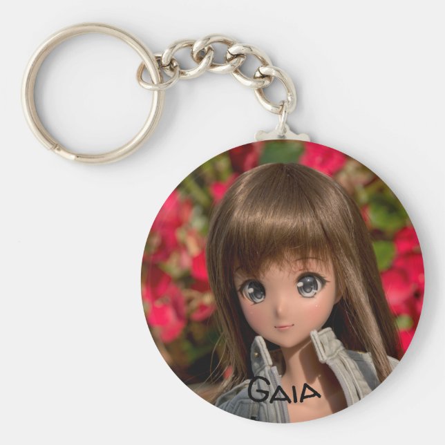 Smart Doll Gaia Keychain (Front)