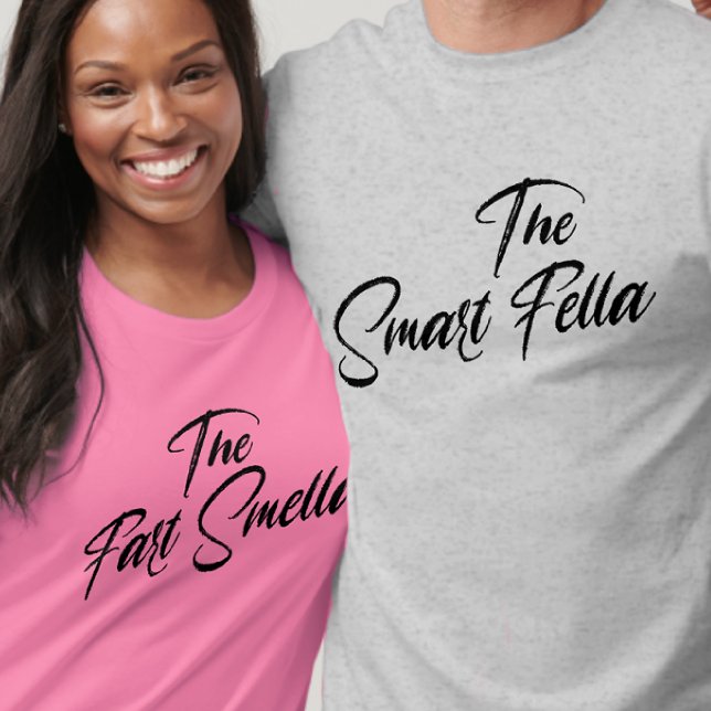 Smart Fella Shirt, Couples Shirt, Funny Shirt (Creator Uploaded)