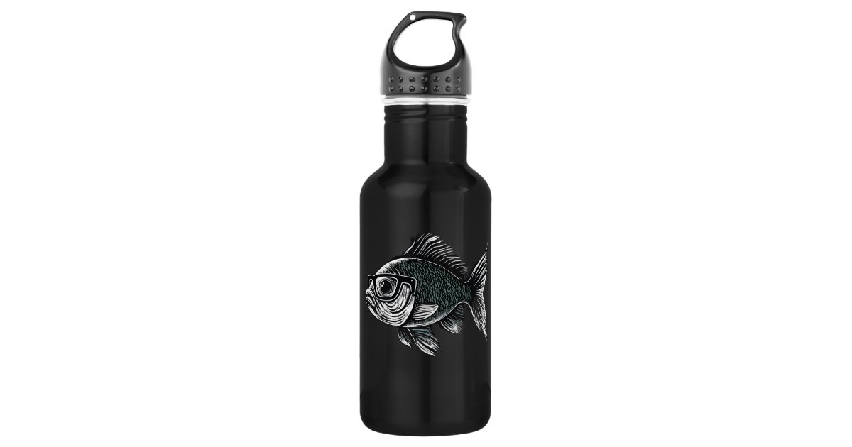 Orca Killer Whale Rainbow Retro Love Stainless Steel Water Bottle