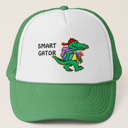 SMART GATOR TRUCKER HAT