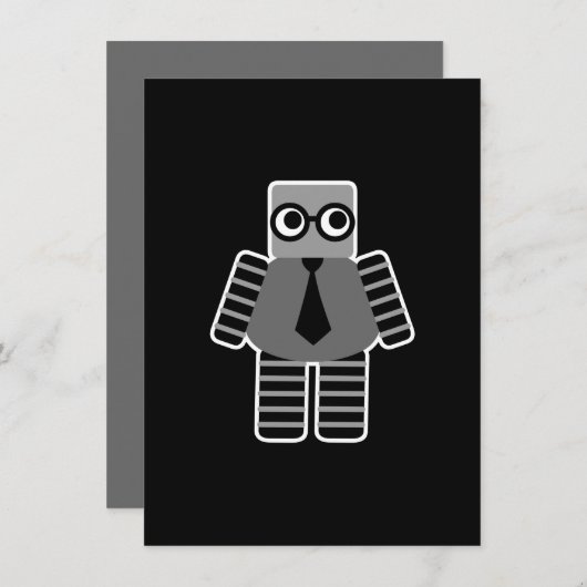 Smart Geek Robot (Front/Back)