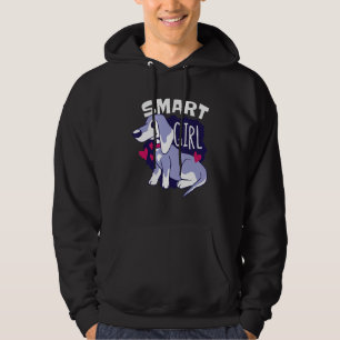 Smart Girl Dog Owner Puppy Pet Dog Beagle Beagle Hoodie