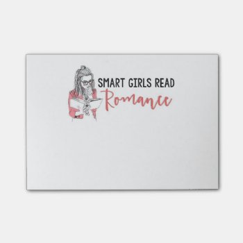 Smart Girls Read Romance Post-it Notes by Smart_Girls_Read_Rom at Zazzle