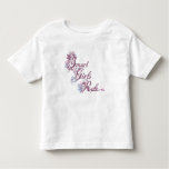Smart Girls Rule purple Toddler T-shirt