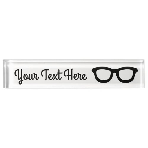 Smart Glasses Name Plate