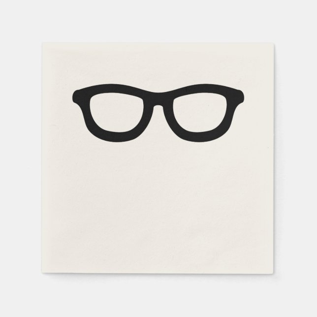 Smart Glasses Paper Napkins (Front)