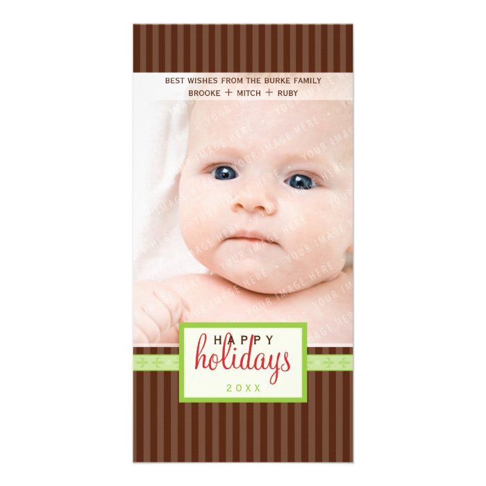 SMART HOLIDAY PHOTOCARD  signpost 2P Customized Photo Card