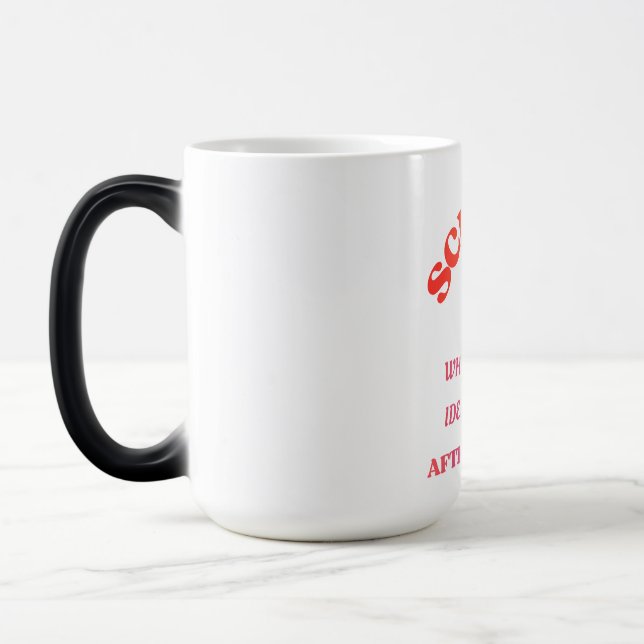 Smart Ideas Begin After Coffee –Teacher Coffee Mug (Left)