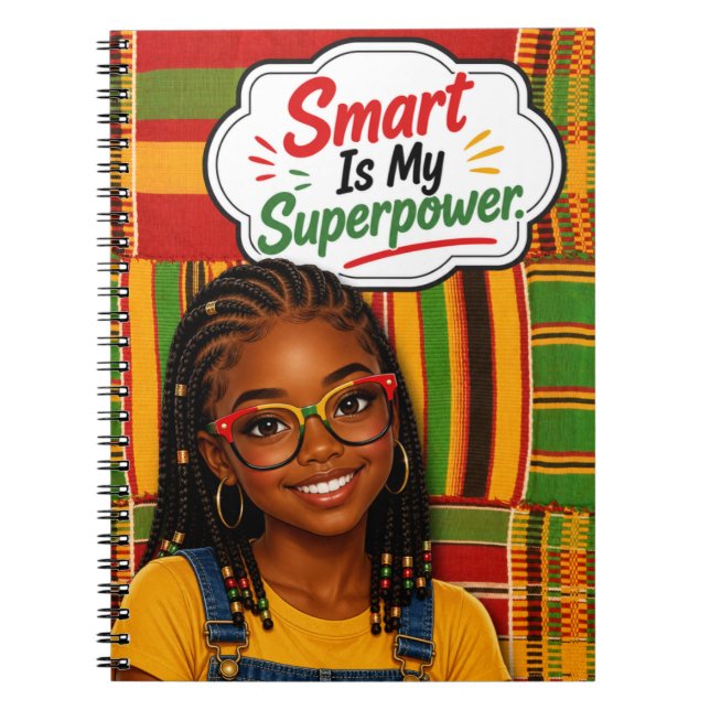 Smart is My Superpower Notebook (Front)