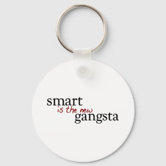 Smart Is The New Gangsta Keychain