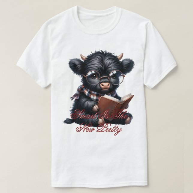 Smart Is The New Pretty T-Shirt (Design Front)