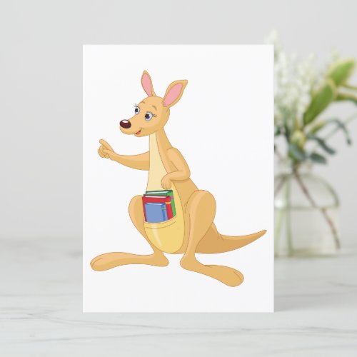 Smart Kangaroo Invitation