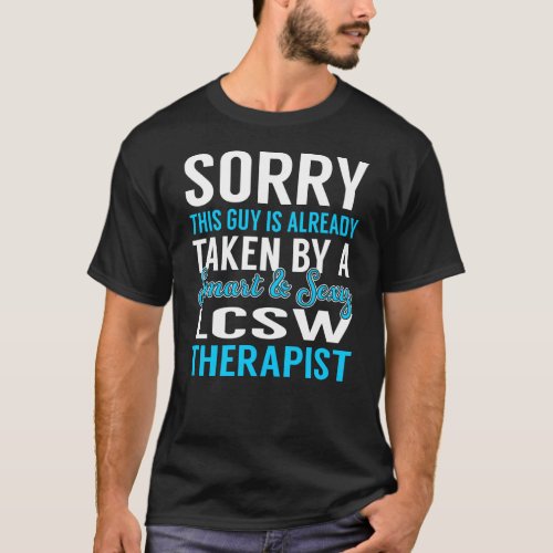 Smart Lcsw Therapist T_Shirt