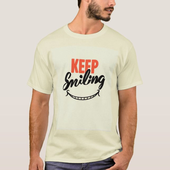 Smart Modern Typography T-Shirt (Front)