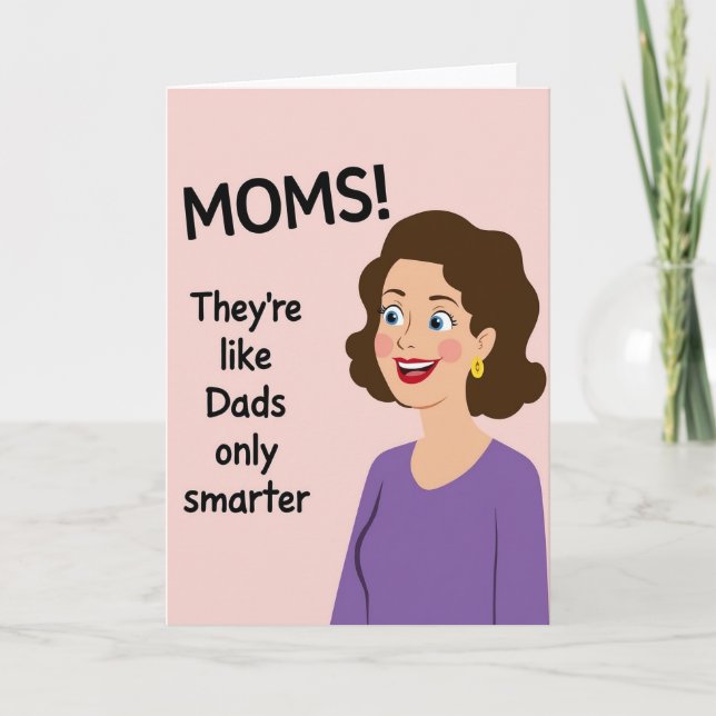 Smart Moms Illustration Card (Front)