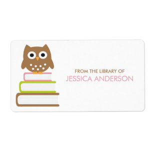 Smart Owl Bookplates Labels
