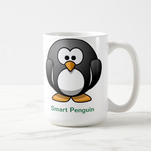 Smart Penguin Coffee Mug