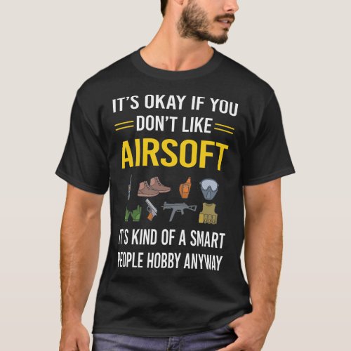 Smart People Airsoft T_Shirt