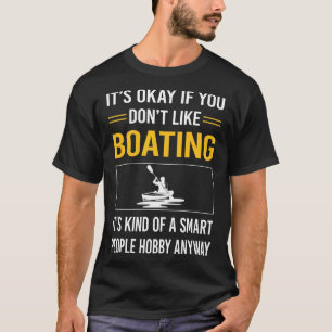 Smart People Boating T-Shirt