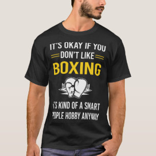 Smart People Boxing T-Shirt