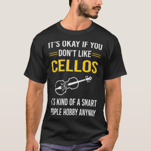 Smart People Cello Cellist T-Shirt