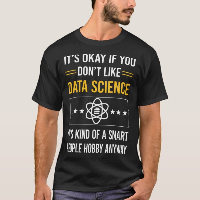 Smart People Data Science T-Shirt (Front)